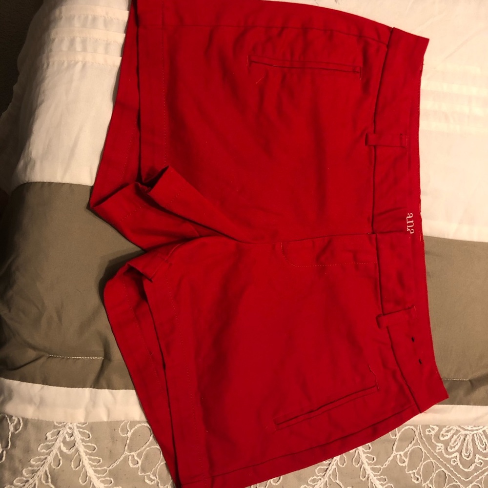 Red shorts